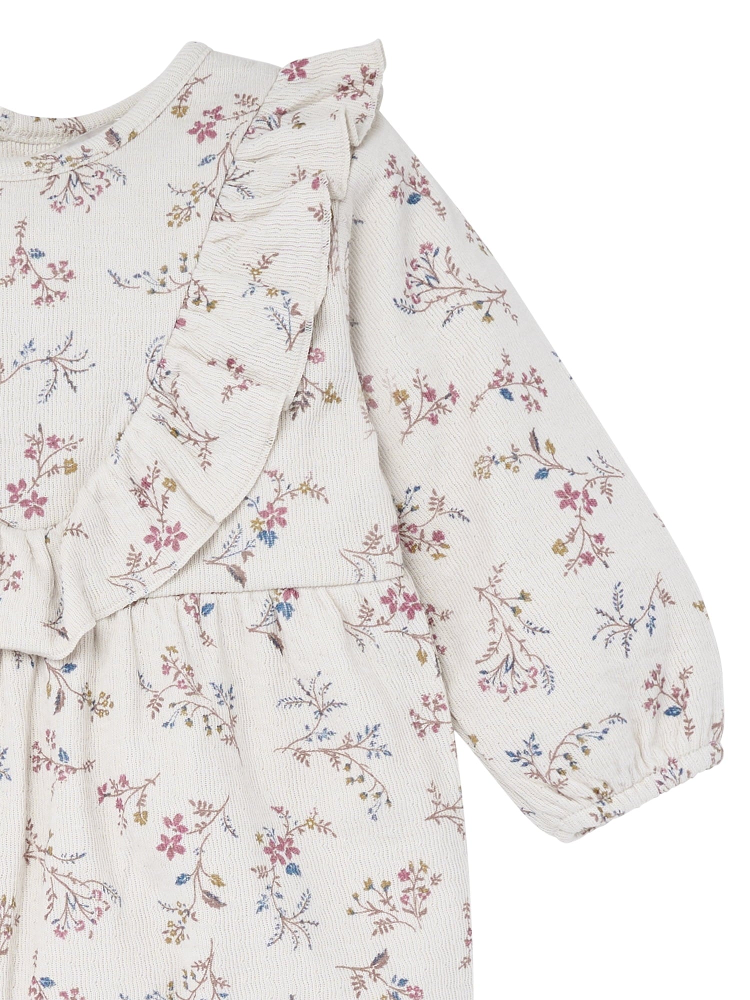 Modern Moments by Gerber Baby Girl Ruffle Romper, Sizes 0/3 Months - 24 Months