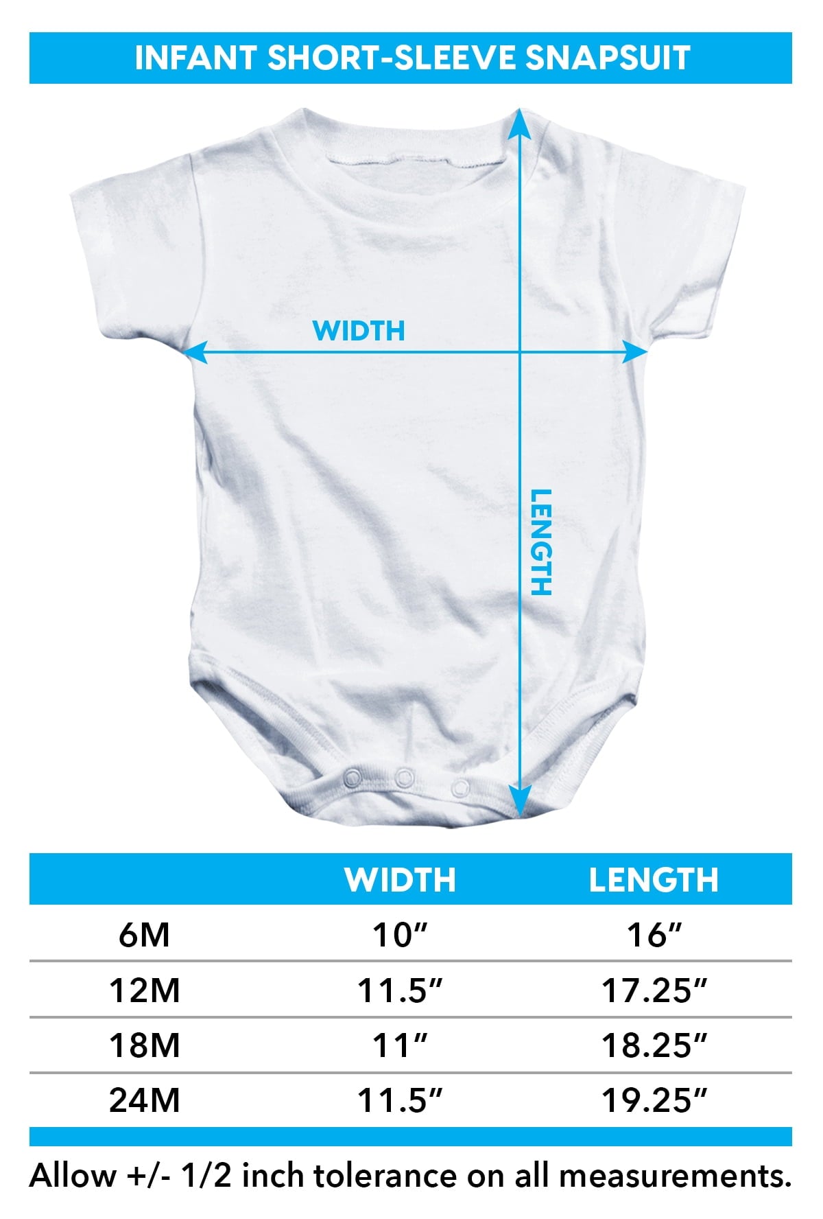 Elvis Presley Baby Boys' Jumpsuit Bodysuit 18 - 24 Months Blue