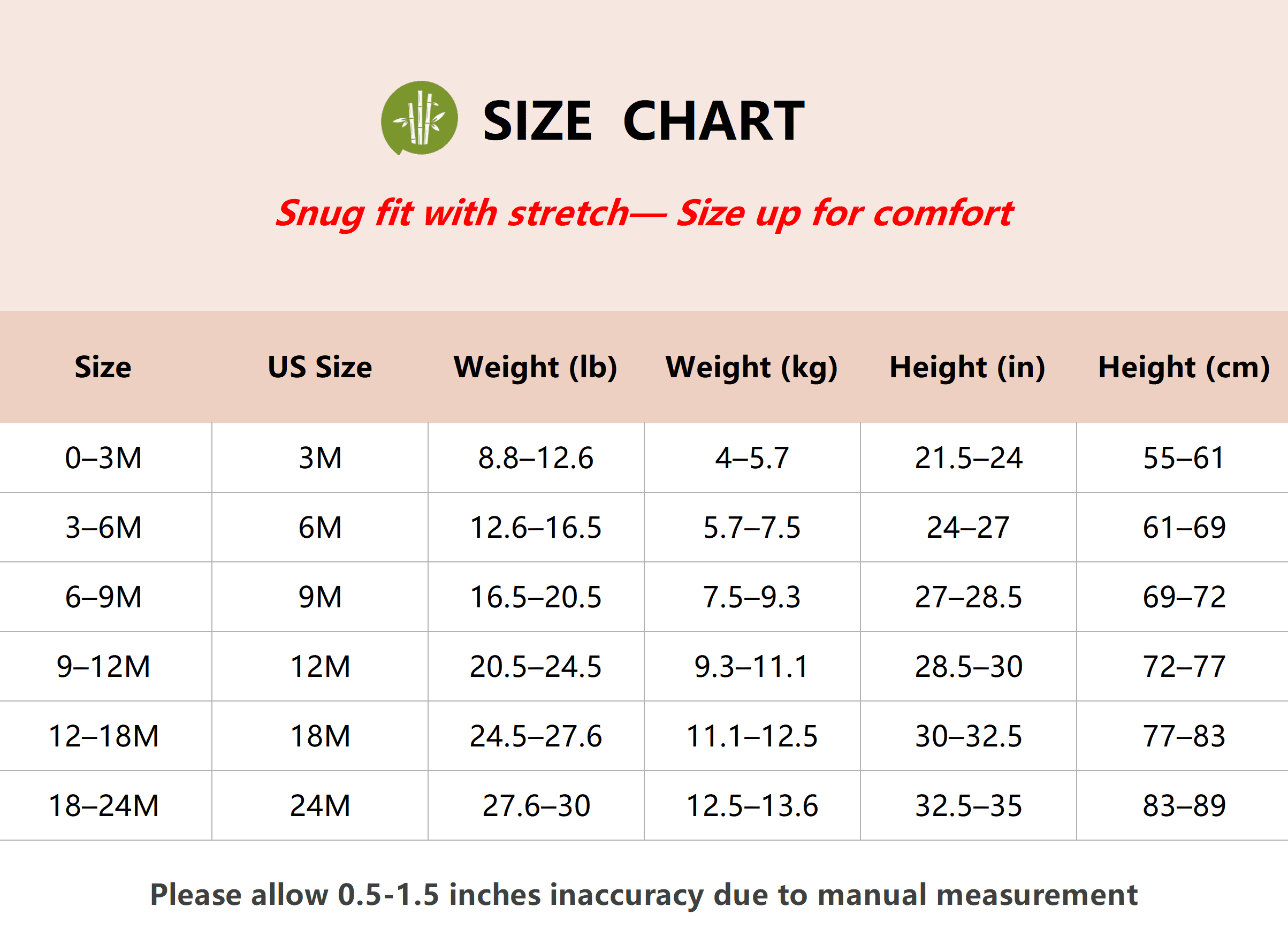 PatPat Baby Girl Clothes Unisex Viscose from Bamboo Footless Zip Sleepwear Long Sleeve Snug Fit Baby Pajamas for Newborn Infant Boys Girls Baby Gifts Sleeper 2Pack,0-3 Months