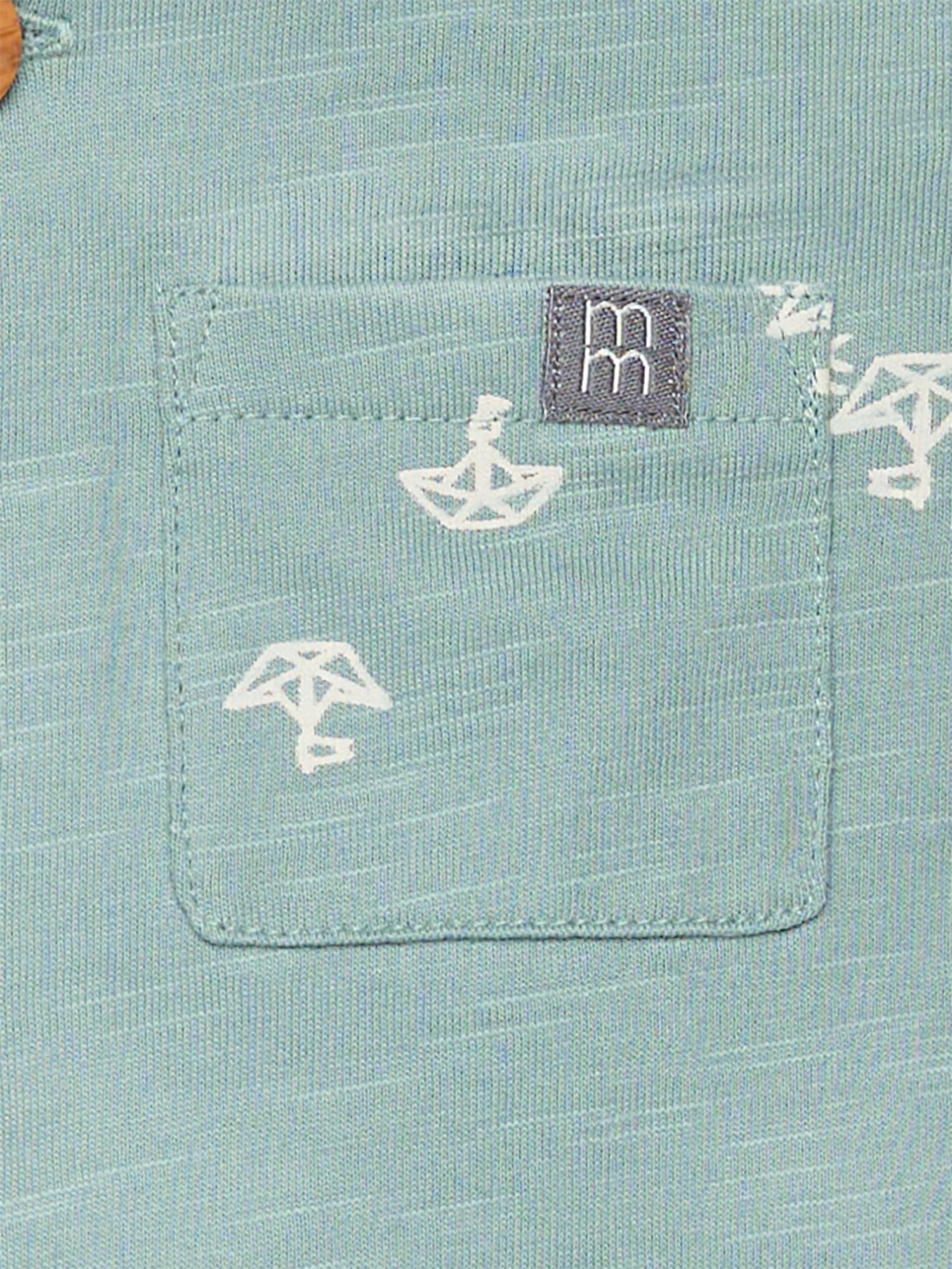 Modern Moments by Gerber Baby Boy Short Sleeve Romper, Sizes 0/3 Months - 24 Months