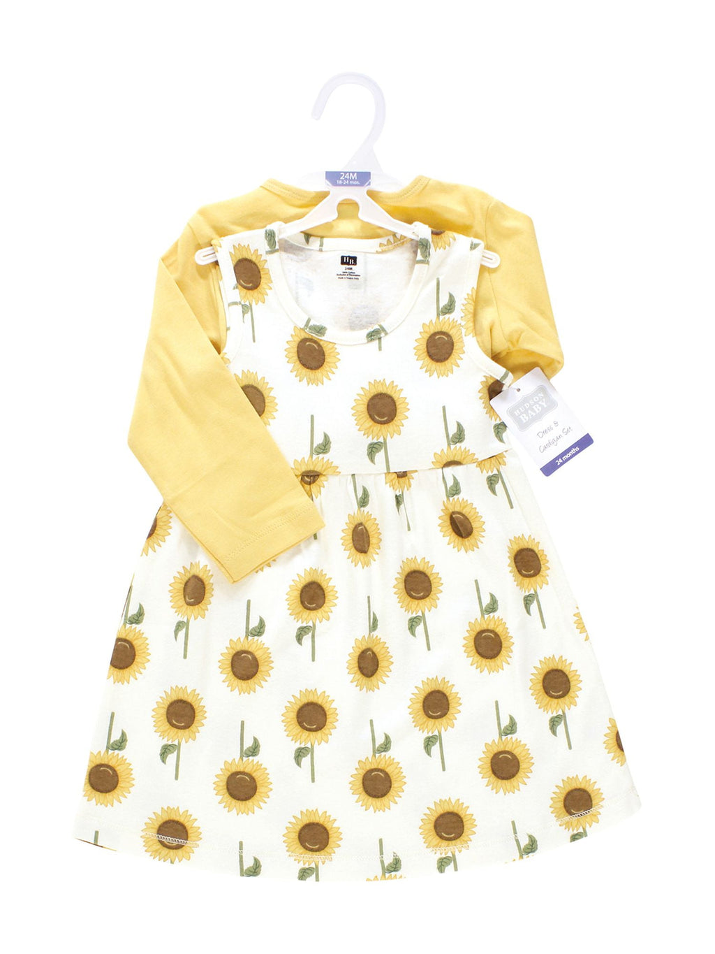 Hudson Baby Dress and Cardigan, Sizes 18 Months- 5T