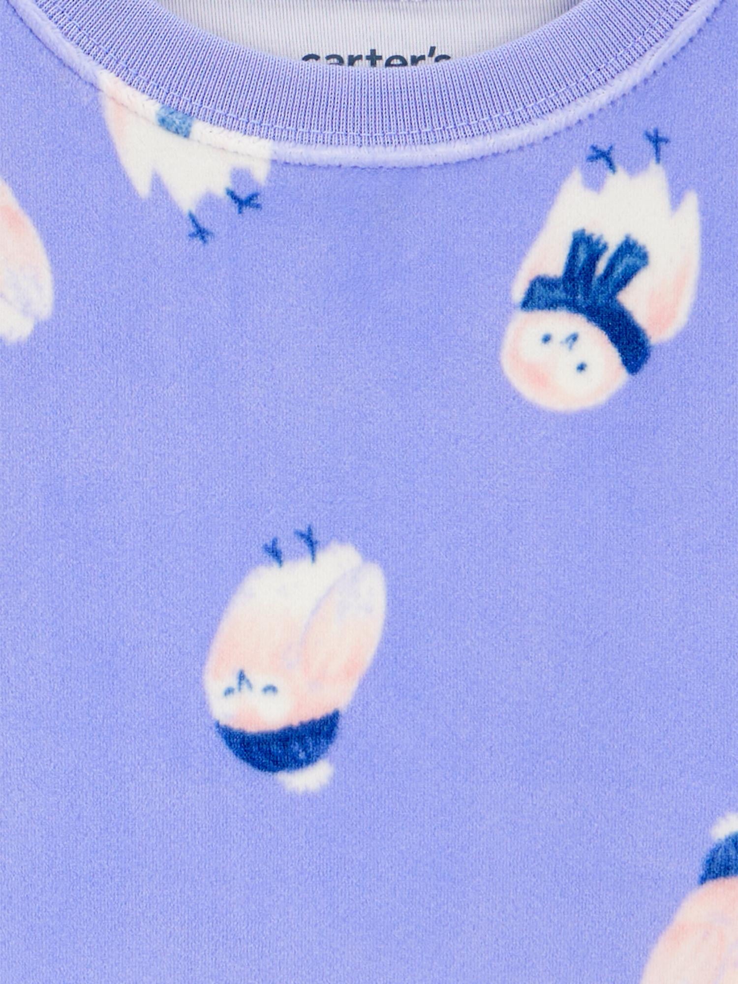 Carter's Child of Mine Toddler Cozy Pajama Set, 2-Piece, Sizes 12M-5T