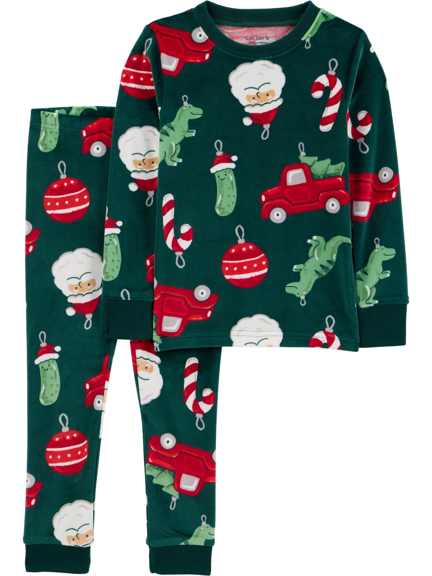 Carter's Child of Mine Toddler Cozy Pajama Set, 2-Piece, Sizes 12M-5T