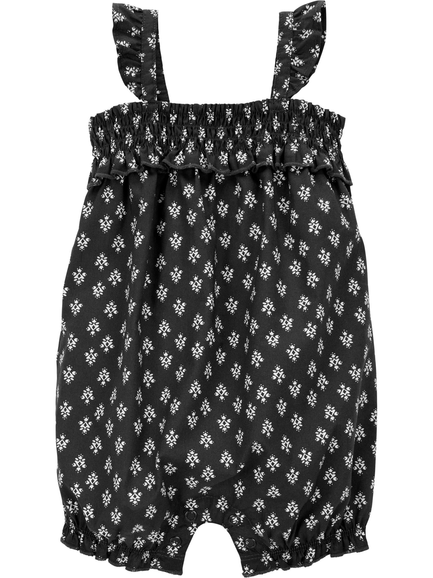 Carter's Child of Mine Baby Girl Romper, One-Piece, Sizes 0/3-24 Months