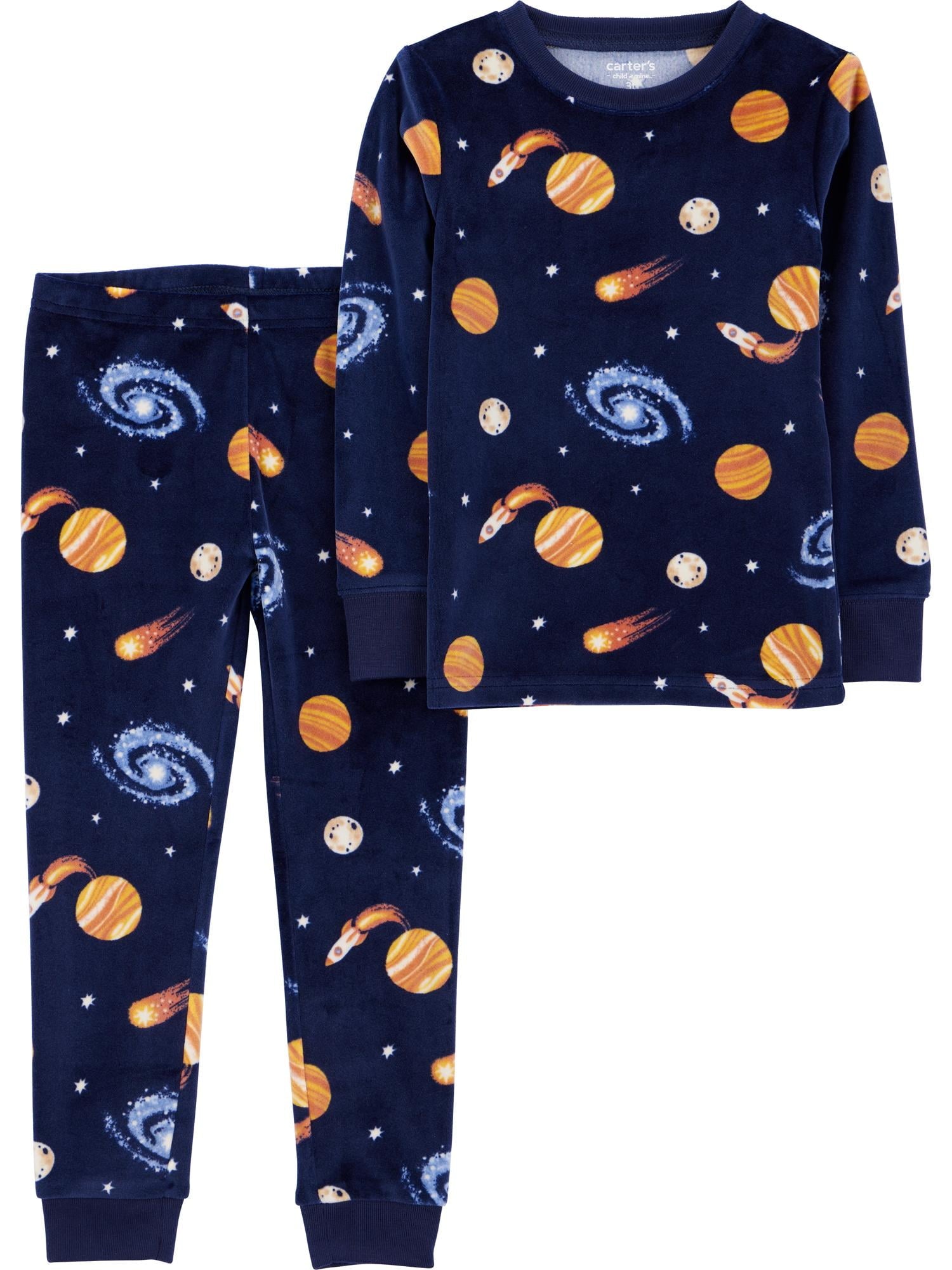 Carter's Child of Mine Toddler Cozy Pajama Set, 2-Piece, Sizes 12M-5T