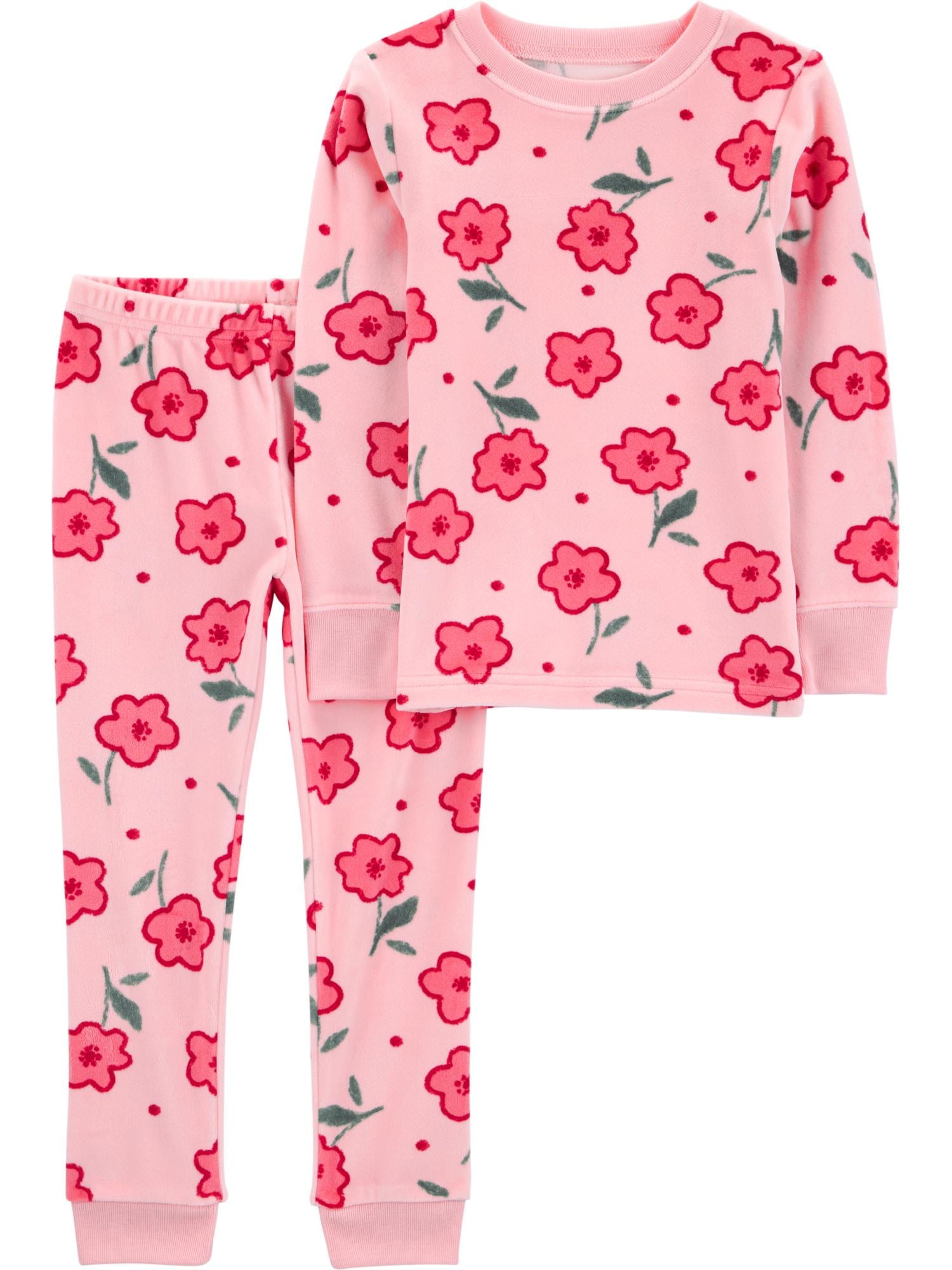 Carter's Child of Mine Toddler Cozy Pajama Set, 2-Piece, Sizes 12M-5T