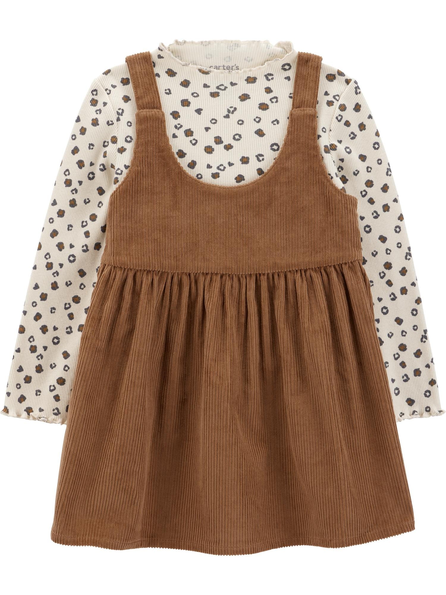 Carter's Child of Mine Toddler Girl Dress Set, 3-Piece, Sizes 12M-5T