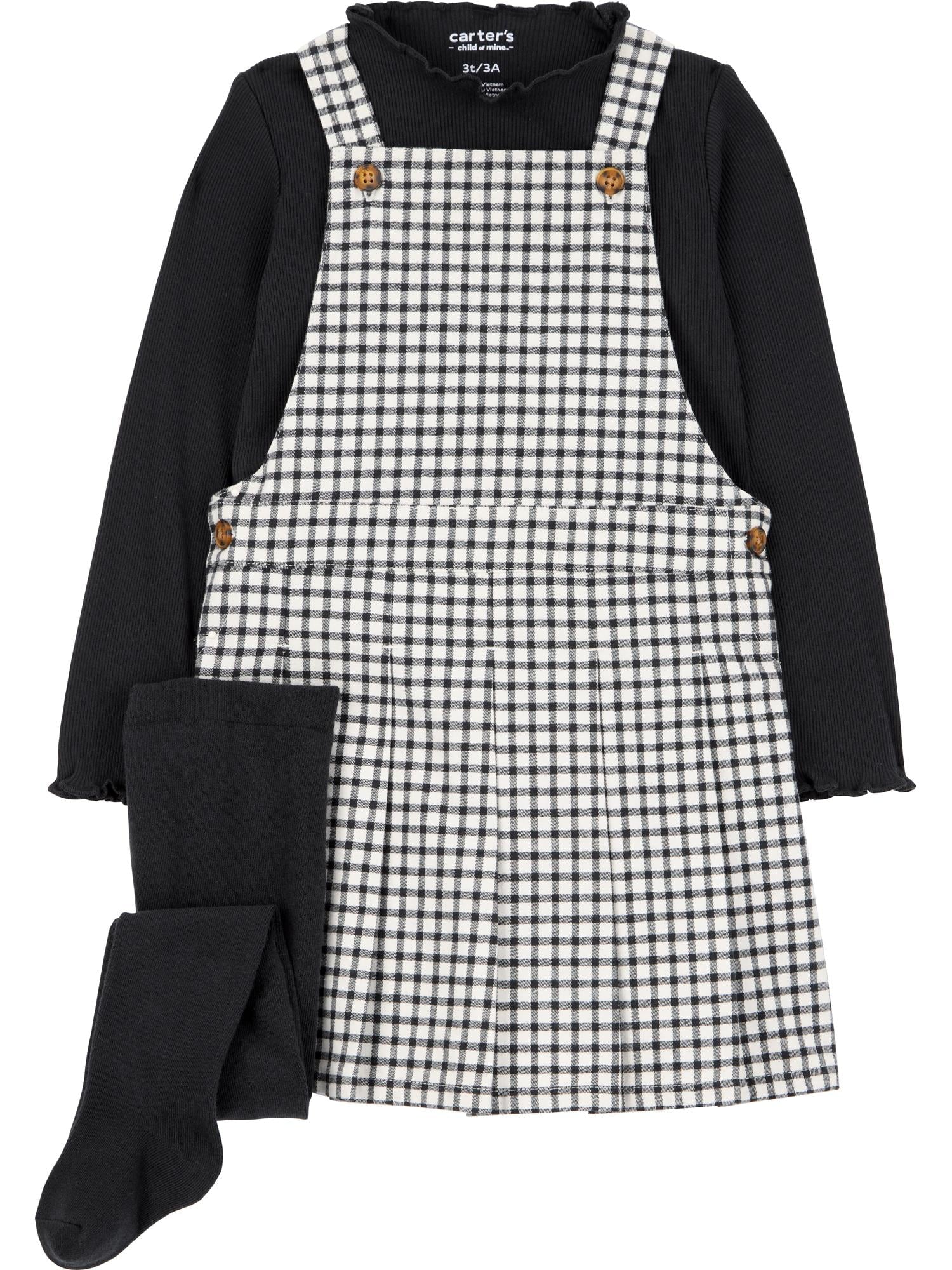 Carter's Child of Mine Toddler Girl Dress Set, 3-Piece, Sizes 12M-5T