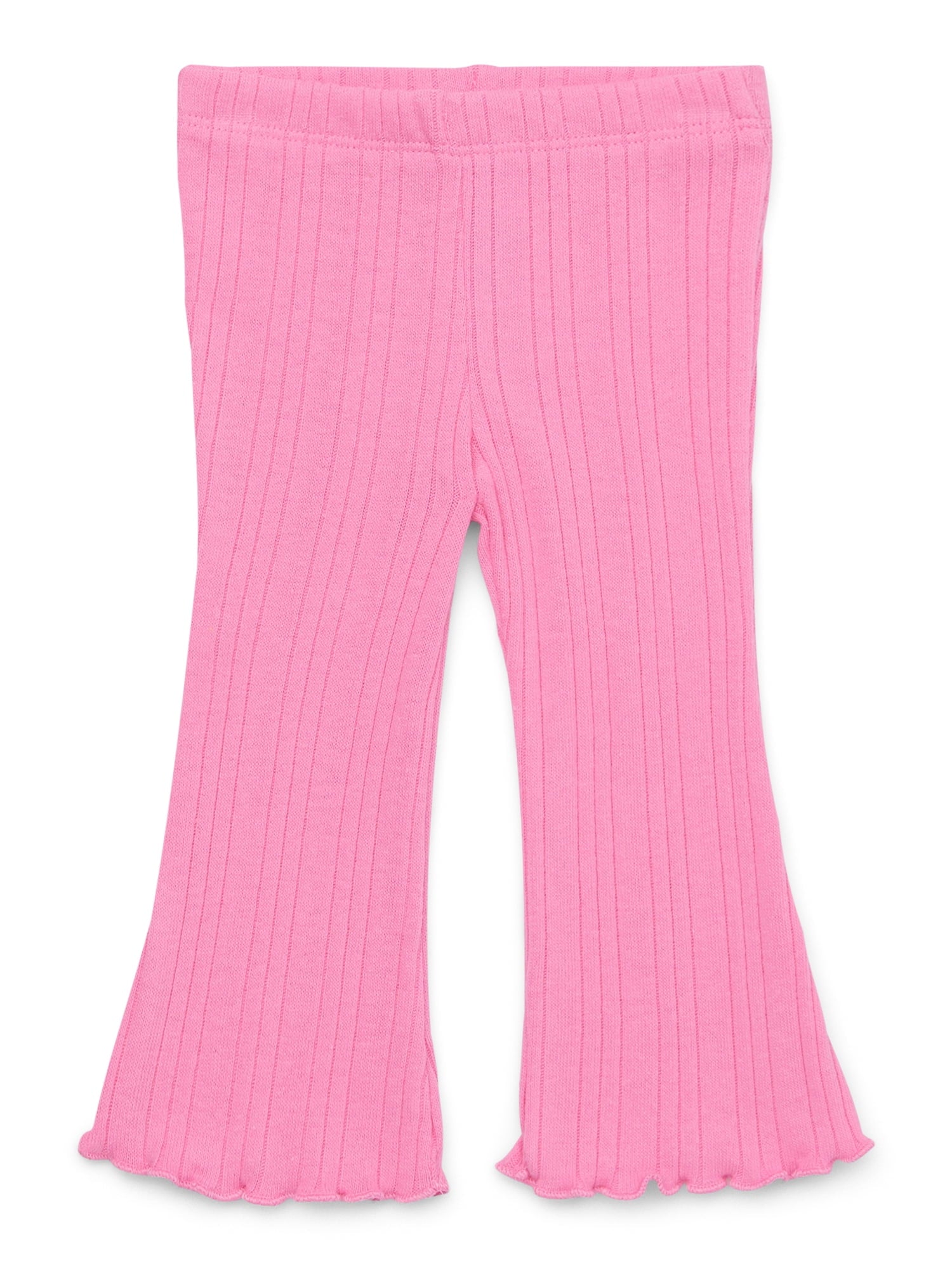 Garanimals Baby Girl Hacci Rib Flare Leggings, Sizes 0-24 Months