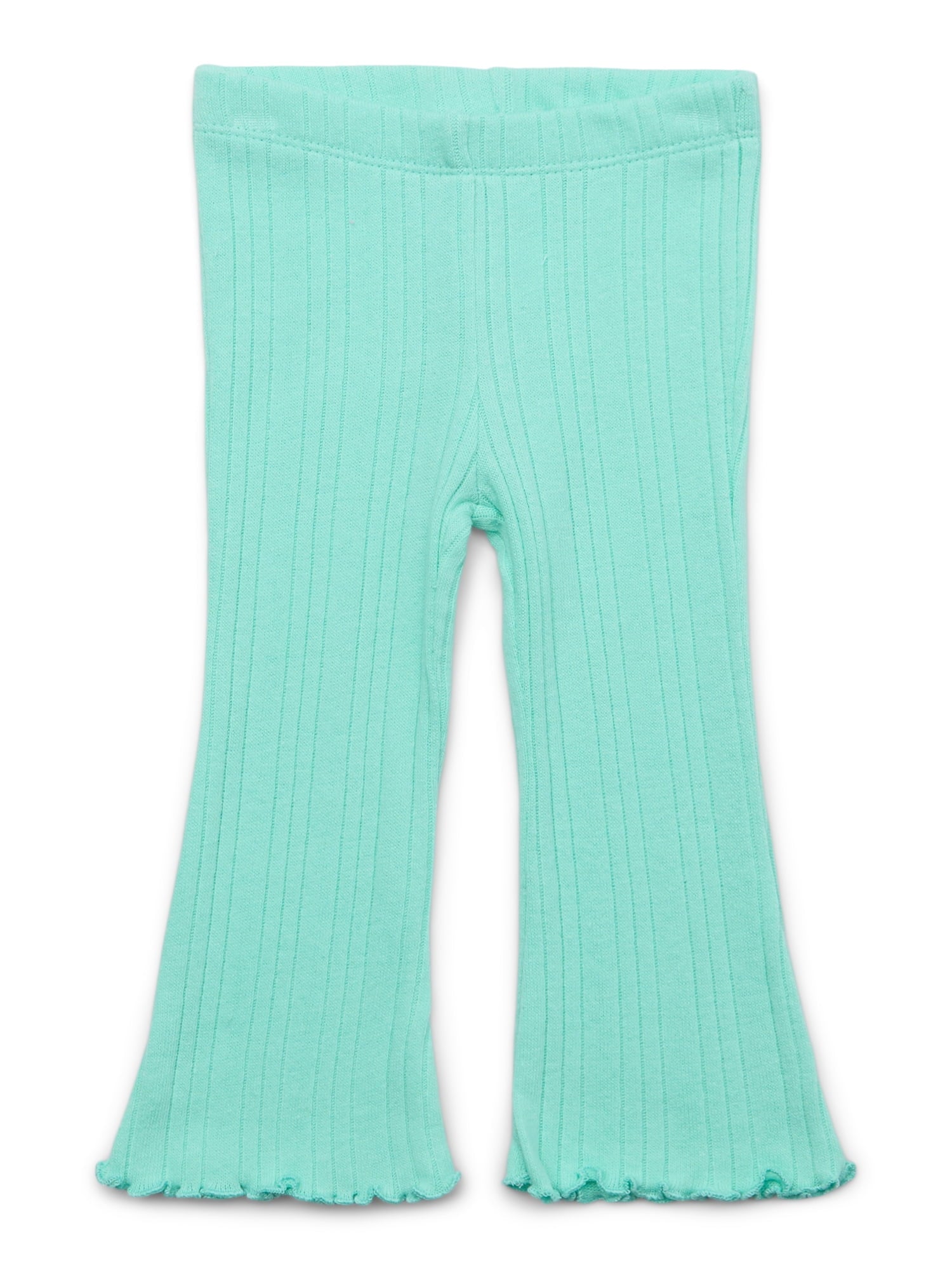 Garanimals Baby Girl Hacci Rib Flare Leggings, Sizes 0-24 Months