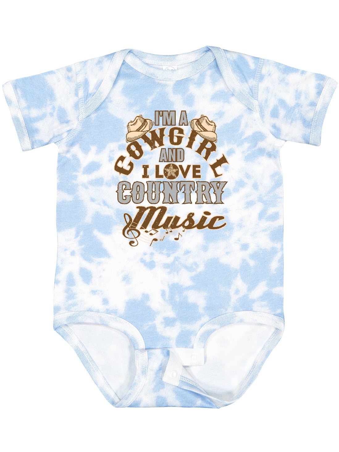 Inktastic Cowgirl Country Music Lover Girls Baby Bodysuit