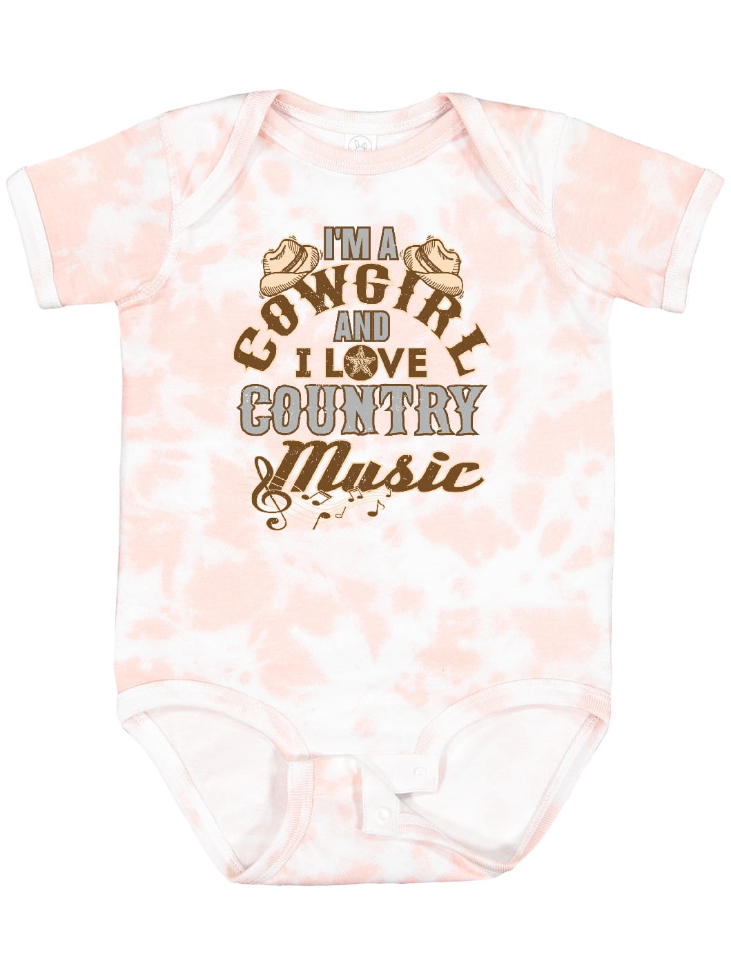 Inktastic Cowgirl Country Music Lover Girls Baby Bodysuit