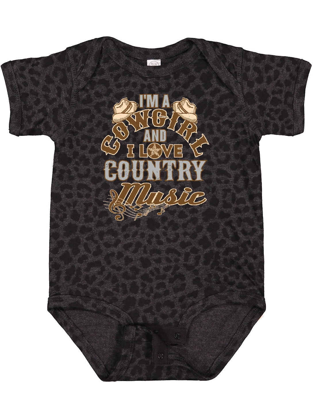 Inktastic Cowgirl Country Music Lover Girls Baby Bodysuit