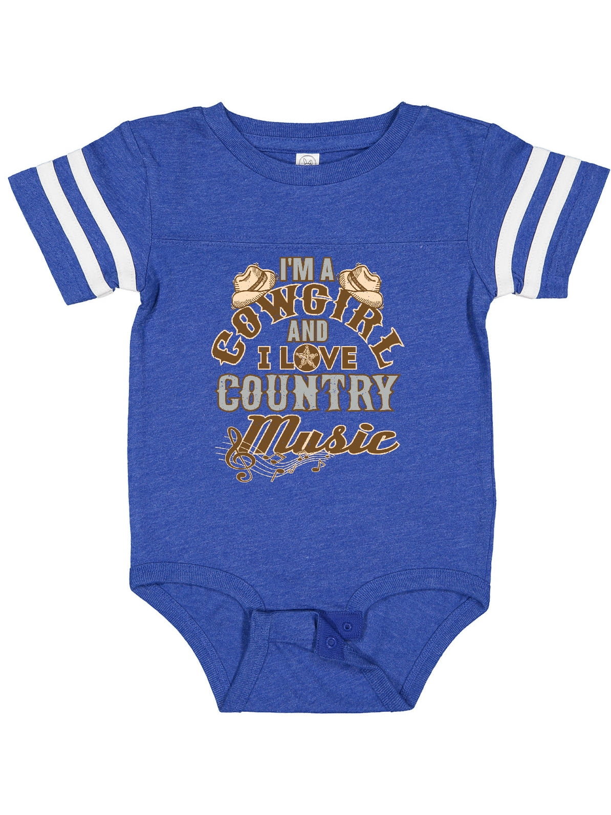 Inktastic Cowgirl Country Music Lover Girls Baby Bodysuit