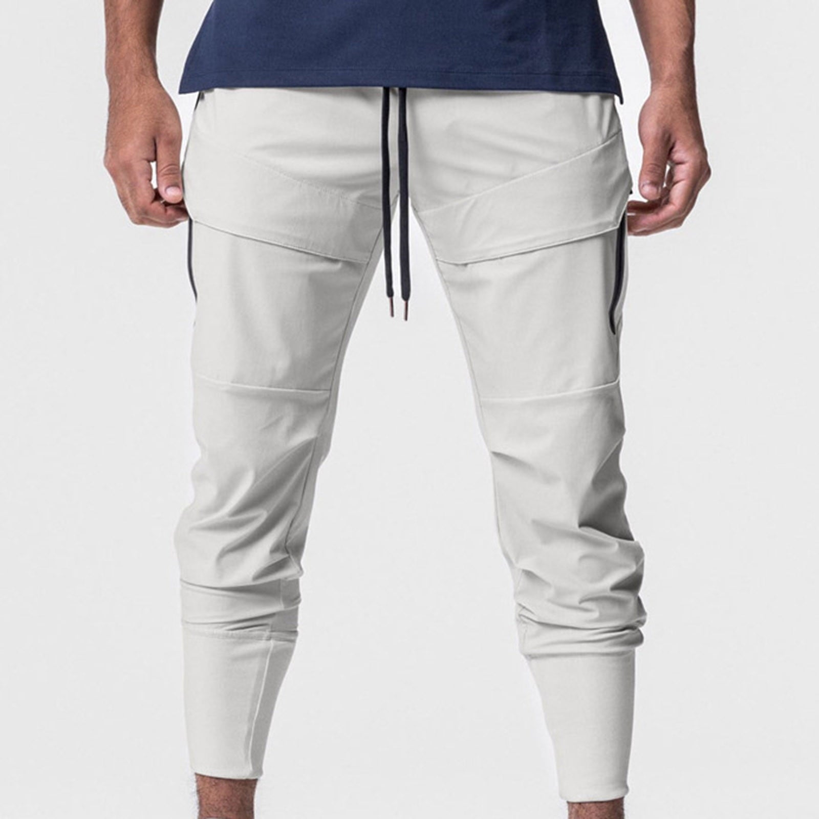 JXMVOJ Men's Athletic Hiking Pants Lightweight Quick Dry Travel Fishing Joggers Running Workout Active Track Pants