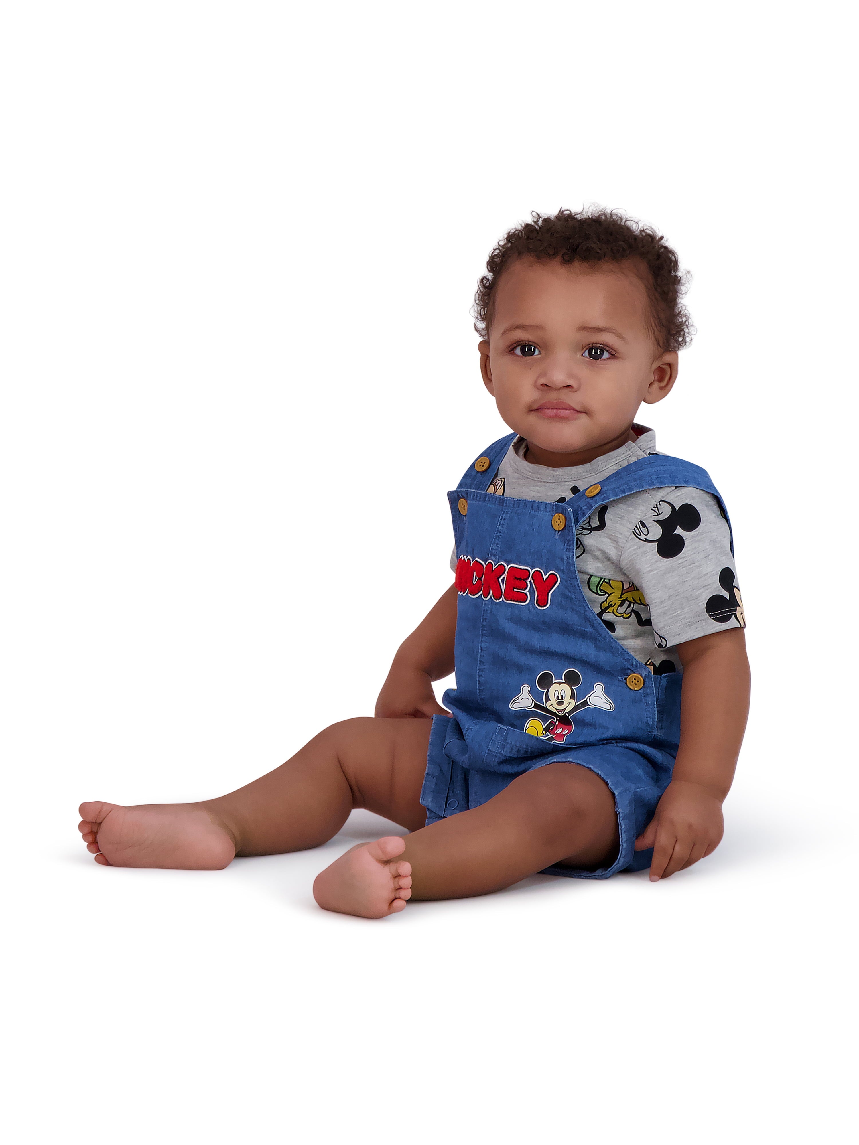 Bluey Baby Boy Shortall Set, Sizes 0/3 Months-24 Months