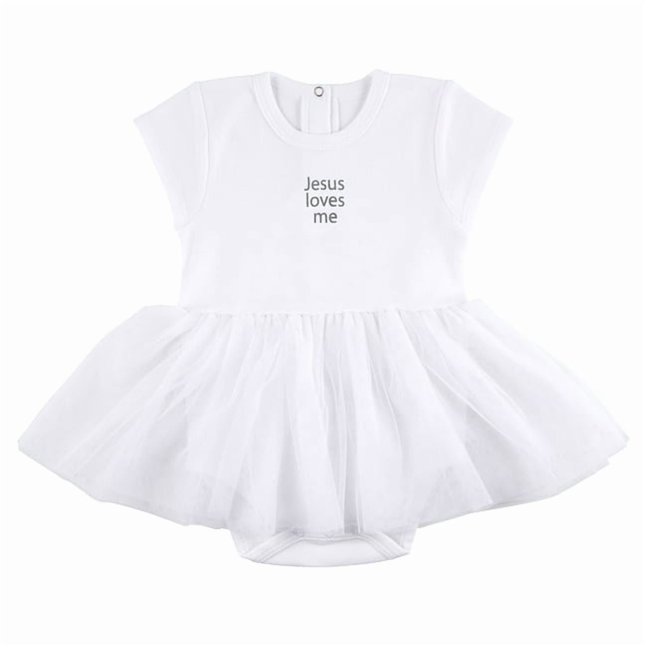 SS Tutu Dress-Jesus Loves Me (Other)
