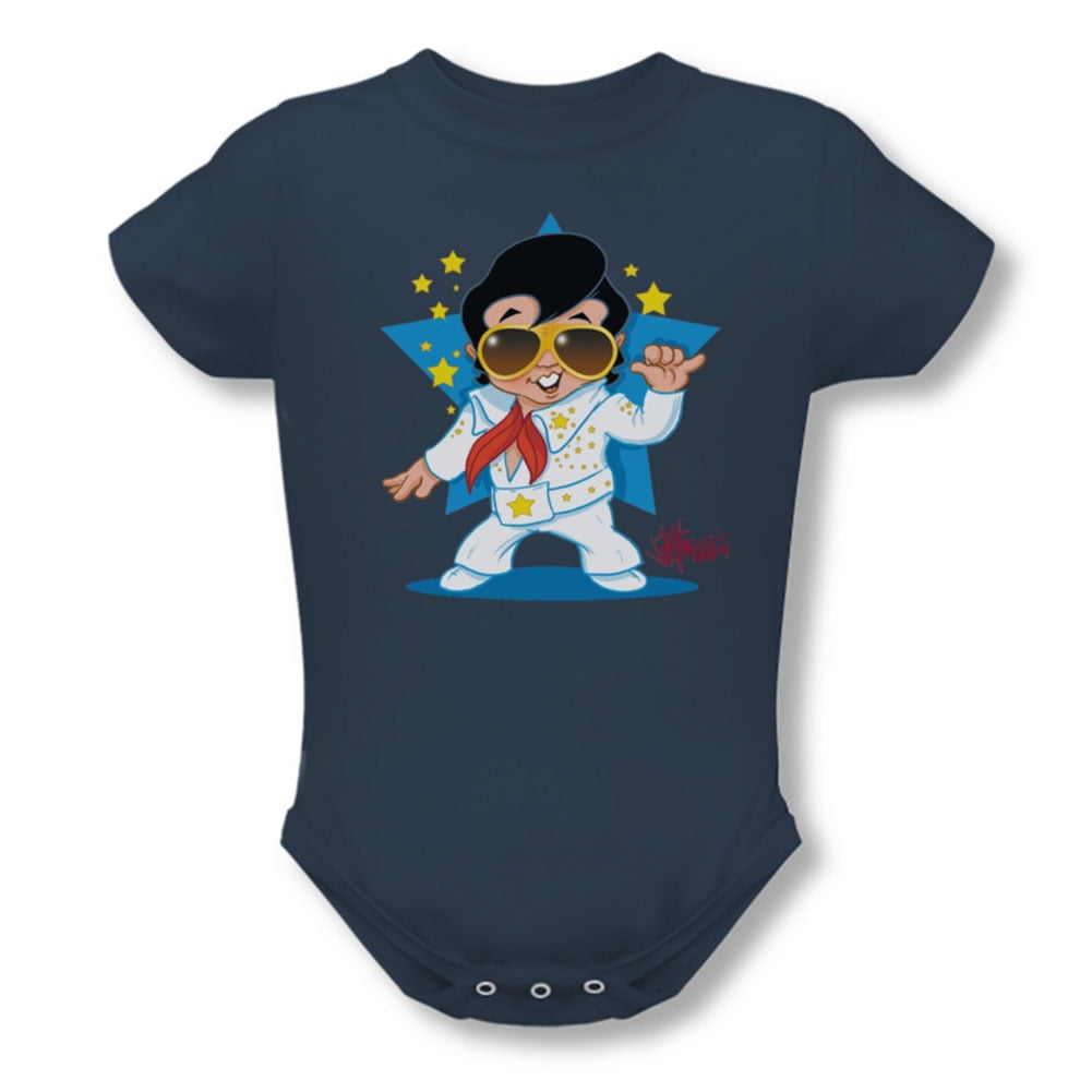 Elvis Presley Baby Boys' Jumpsuit Bodysuit 18 - 24 Months Blue