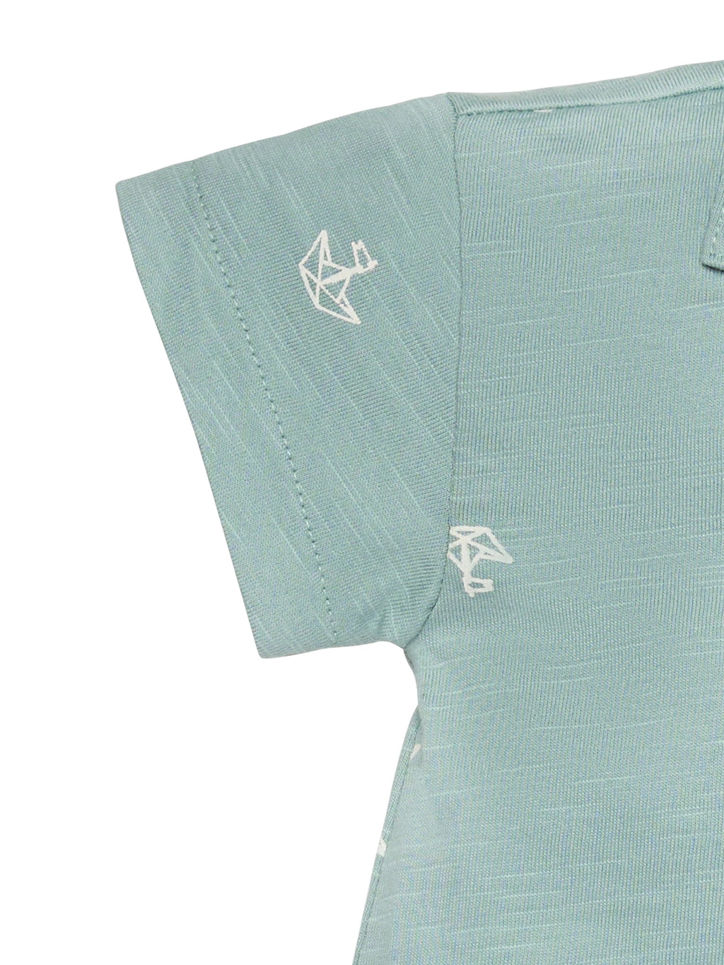 Modern Moments by Gerber Baby Boy Short Sleeve Romper, Sizes 0/3 Months - 24 Months