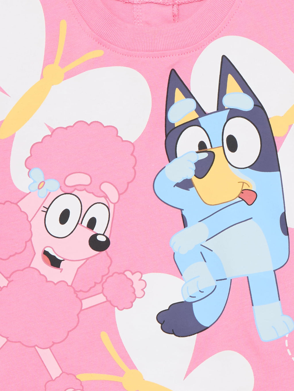 Bluey Baby Girls Graphic Tee and Shorts Set, 2-Piece, Sizes 0/3M-24M